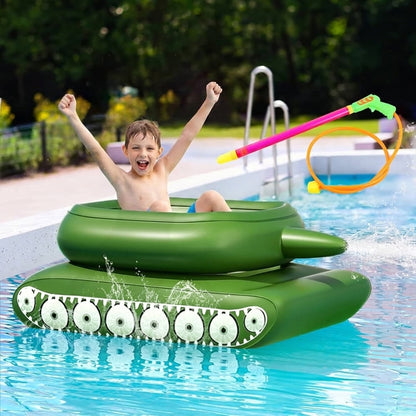 Inflatable Tank Water Spray Float