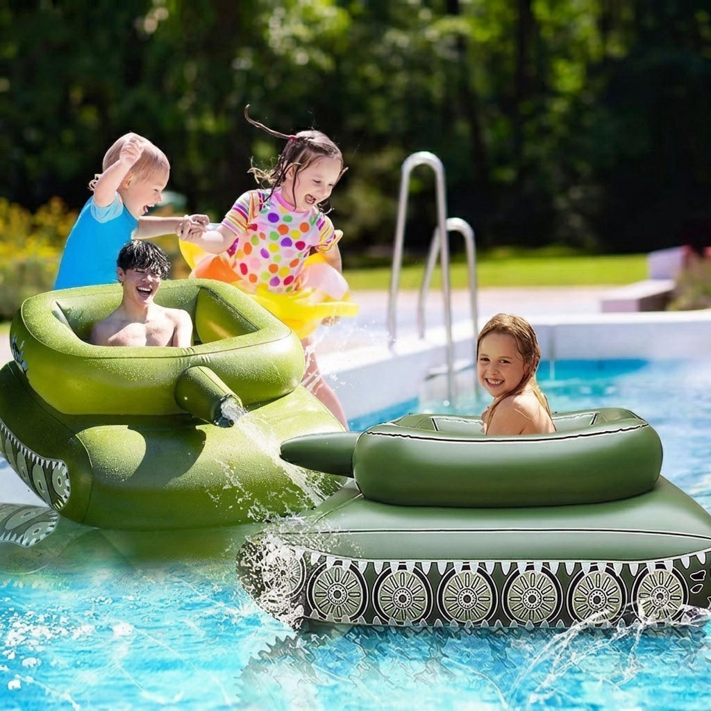 Inflatable Tank Water Spray Float